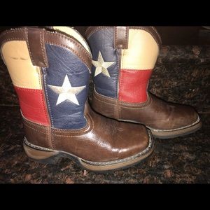 Durango Flag boots kids (used)